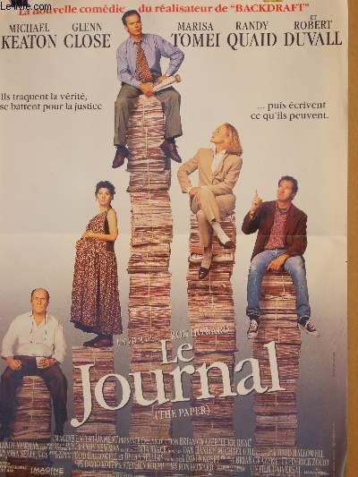 AFFICHE DE CINEMA - LE JOURNAL - THE PAPER