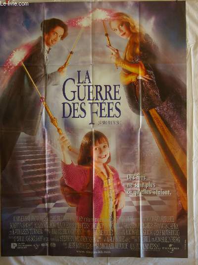 AFFICHE DE CINEMA - LA GUERRE DES FEES (A simple wish)