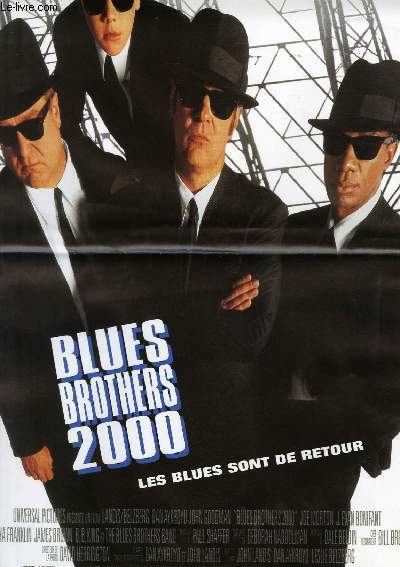 AFFICHE DE CINEMA - BLUES BROTHERS 2000