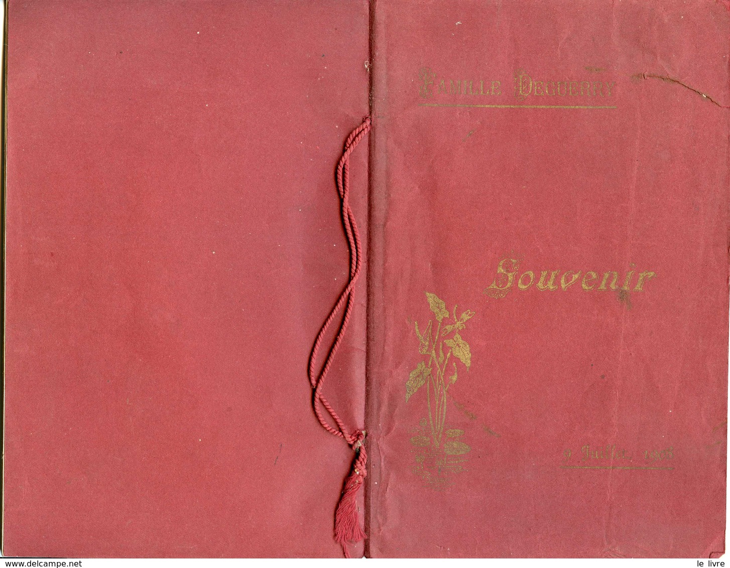 SUISSE BROCHURE ALLOCUTION 1908 DANS L'EGLISE DE SATIGNY (GENEVE) R.P. FRANCISQUE DEGUERRY