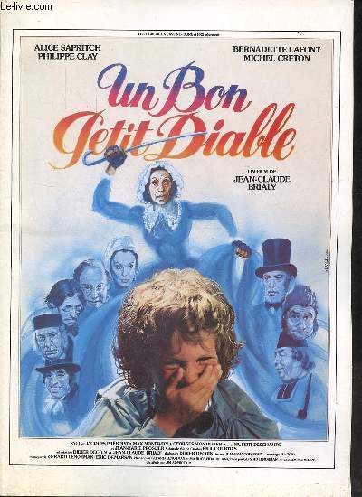 Plaquette : Un bon petit diable d'aprs le roman de la Comtesse de Sgur - Un film de Jean-Claude Brialy - Sortie 21 dcembre 1983.