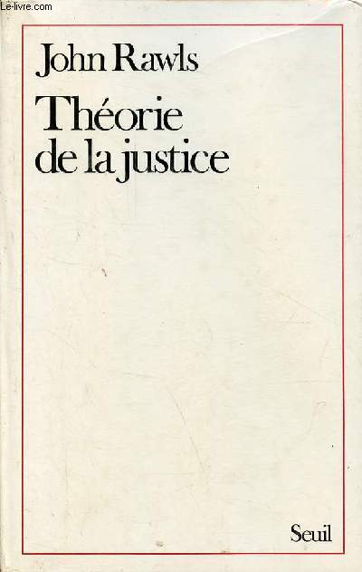 Thorie de la justice - Collection 
