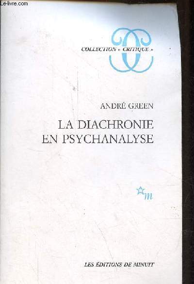 La diachronie en psychanalyse - Collection 