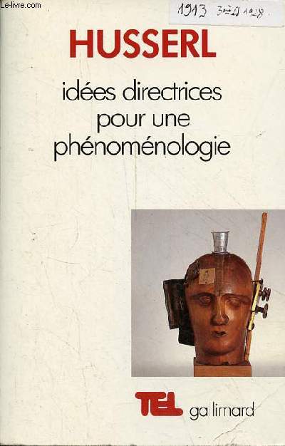 Ides directrices pour une phnomnologie - Collection 