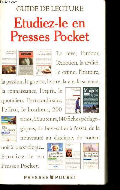 Guide de lecture - Etudiez-le en Presses Pocket - Collection presses pocket n3553.