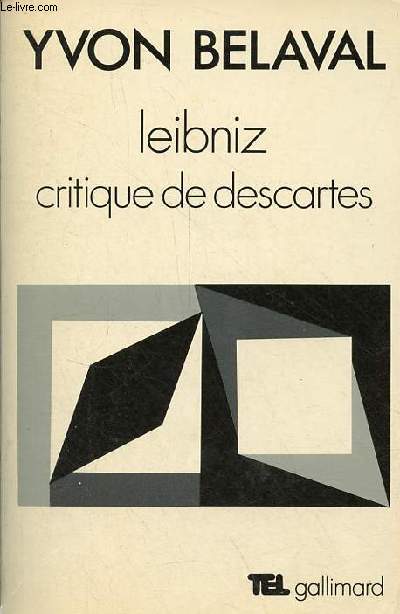 Leibniz critique de Descartes - Collection 