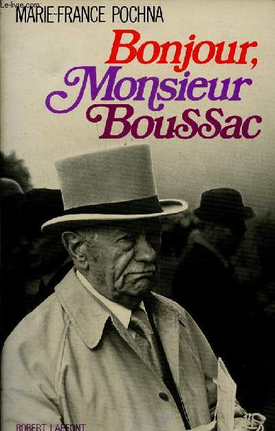 Bonjour, Monsieur Boussac.