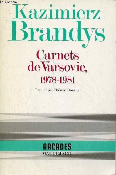Carnets de Varsovie 1978-1981 - Collection 