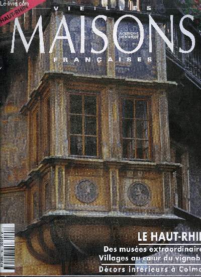 VIEILLES MAISONS FRANCAISES N160 - DITORIAL,par Georges de Grandmaison.AVANT-PROPOS,par Jean-Jacques Weber.DES MUSES EXTRAORDINAIRES,TEXTILE ET PAPIER PEINT,par Bernard Jacqu.LE MUSE SOUS LES TILLEULS.