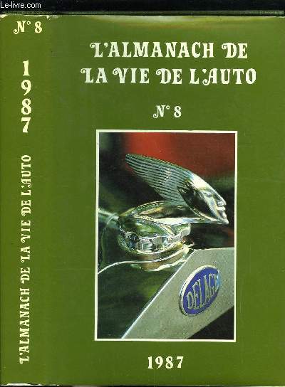 L'ALMANACH DE LA VIE DE L'AUTO N8 1987