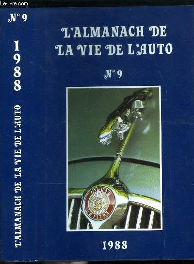 L'ALMANACH DE LA VIE DE L'AUTO N9 1988
