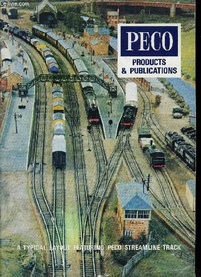 CATALOGUE PECO PRODUCTS & PUBLICATIONS - A TYPICAL LAYOUT FEATURING PECO STREAMLINE TRACK