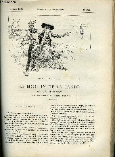 SUPPLEMENT A LA REVUE MAME N 231 - Le moulin a la Lande par P.M. Vignault, illustrations de Ren Lelong - Avant propos - I. Les ailes endormies