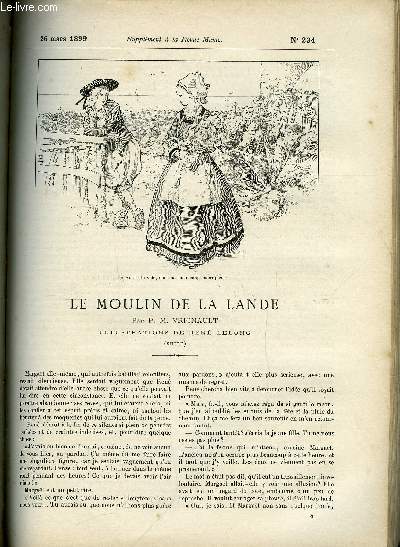 SUPPLEMENT A LA REVUE MAME N 234 - Le moulin a la Lande (suite) V. Le march de la trinit par P.M. Vignault, illustrations de Ren Lelong