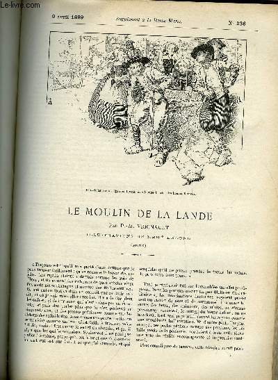 SUPPLEMENT A LA REVUE MAME N 236 - Le moulin a la Lande (suite) VII. Ttes a l'envers par P.M. Vignault, illustrations de Ren Lelong