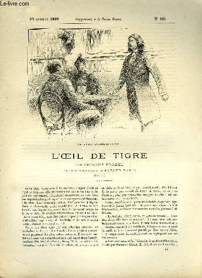 SUPPLEMENT A LA REVUE MAME N 265 - L'oeil de tigre (suite) par Georges Pradel, illustrations d'Alfred Paris