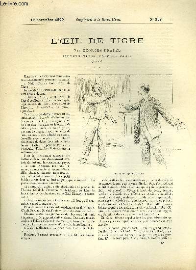 SUPPLEMENT A LA REVUE MAME N 268 -L'oeil de tigre (suite) VIII. par Georges Pradel, illustrations d'Alfred Paris