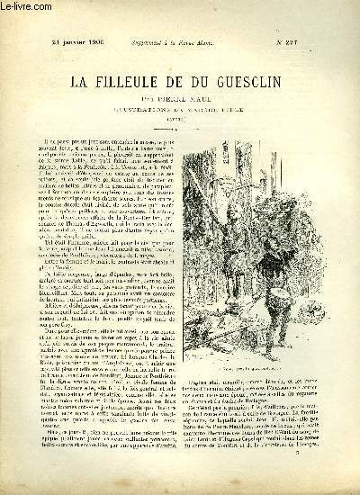 SUPPLEMENT A LA REVUE MAME N 277 - La filleule de Du Guesclin (suite) V. Losa par Pierre Mael, illustrations de Marcel Pille