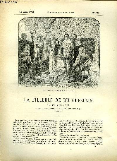 SUPPLEMENT A LA REVUE MAME N 284 - La filleule de Du Guesclin (suite) par Pierre Mael, illustrations de Marcel Pille