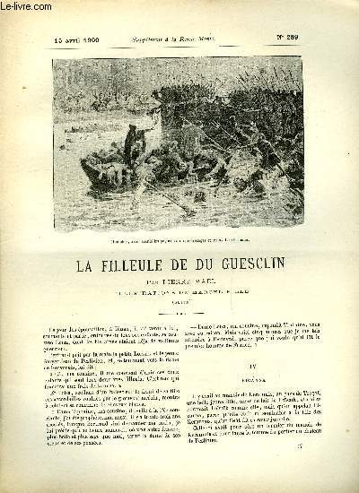 SUPPLEMENT A LA REVUE MAME N 289 - La filleule de Du Guesclin (suite) IV. Biganna par Pierre Mael, illustrations de Marcel Pille