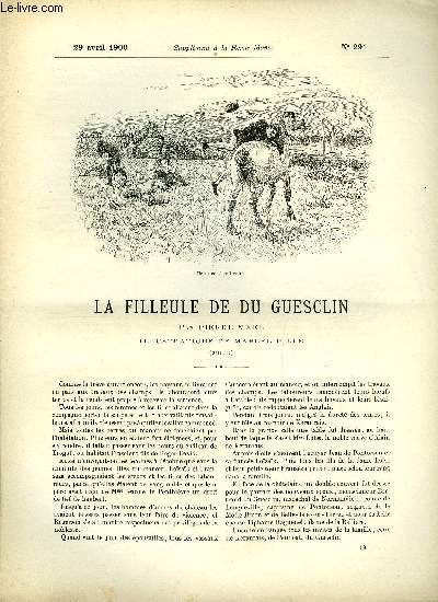 SUPPLEMENT A LA REVUE MAME N 291 - La filleule de Du Guesclin (suite) VI. Rogerson par Pierre Mael, illustrations de Marcel Pille