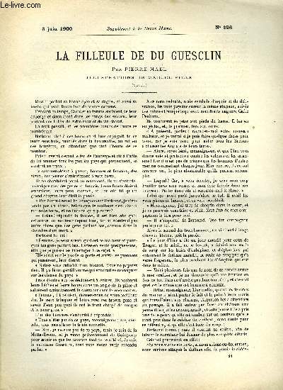 SUPPLEMENT A LA REVUE MAME N 296 - La filleule de Du Guesclin (suite) X. Le parrain par Pierre Mael, illustrations de Marcel Pille
