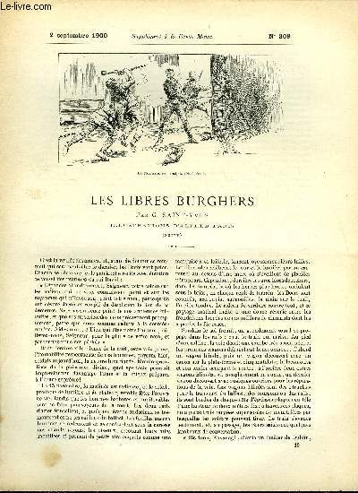SUPPLEMENT A LA REVUE MAME N 309 - Les libres burghers (suite) V. Les chevaliers du pillage par G. Saint-Yves, illustrations d'Alfred Paris