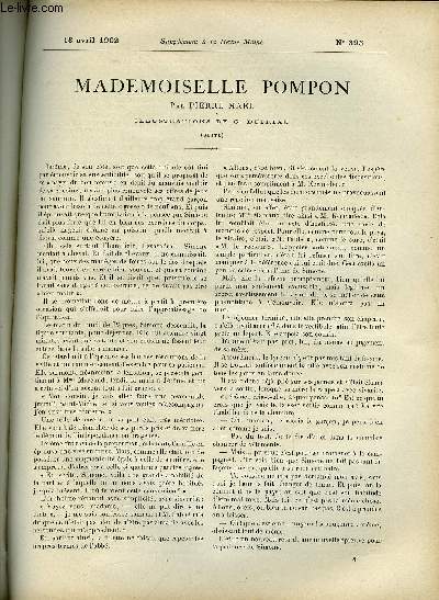 SUPPLEMENT A LA REVUE MAME N 393 - Mademoiselle Pompo (suite) par Pierre Mal, illustrations de G. Dutriac