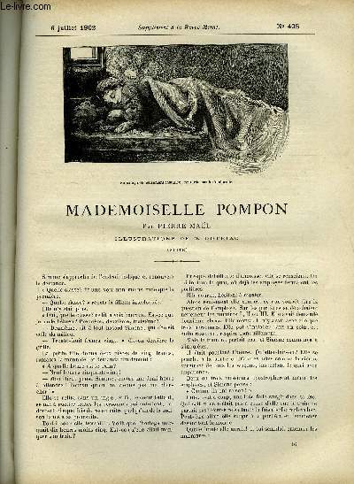 SUPPLEMENT A LA REVUE MAME N 405 - Mademoiselle Pompo (suite) XIV. Une grave dcision par Pierre Mal, illustrations de G. Dutriac