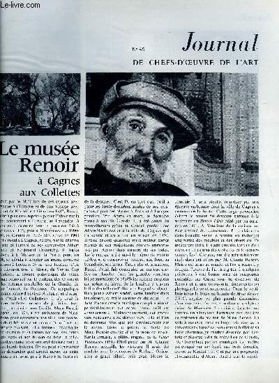 Journal de chefs-d'oeuvre de l'art n 49 - Le muse Renoir a Cagnes aux Collettes, Gilioli, L'art rupestre schmatique du sud ouest de l'Espagne