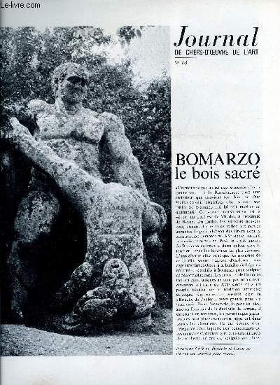 Journal de chefs-d'oeuvre de l'art n 78 - Bomarzo le bois sacr, Adam, Le ralisme de Felix Vallotton