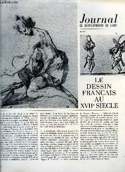 Journal de chefs-d'oeuvre de l'art n 97 - Le dessin franais au XVIIe sicle, Jean Lesquibe, Sonia Delaunay, Hlne Guastalla