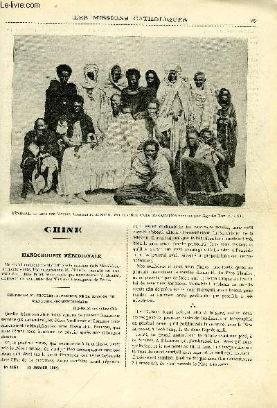 Les missions catholiques n 1650 - Chine, Mandchourie mridionale, L'Afrique par Mgr Le Roy, Hroques souvenris de la mission du Fo-Kien