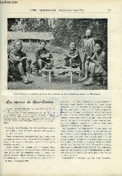 Les missions catholiques n 1988 - Les lpreux du Haut Tonkin, La mission des pres dominicains, Madagascar par le R.P. Suau