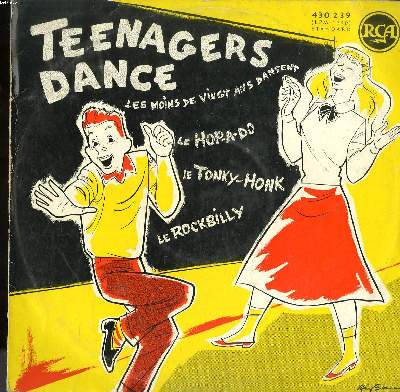 DISQUE VINYLE 33T / TEENAGERS DANCE