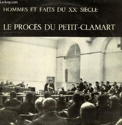 DISQUE VINYLE 33T LE PROCES DU PETIT-CLAMART.