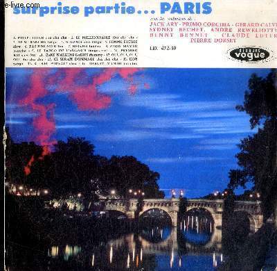 DISQUE VINYLE 33TSURPRISE PARTIE...PARIS