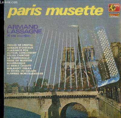 DISQUE VINYLE 33T : PARIS MUSETTE