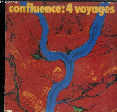 DISQUE VINYLE 33T : 4 VOYAGES - Dakka, Convergences, 4 voyages