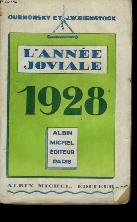 L'ANNEE JOVIALE 1928.