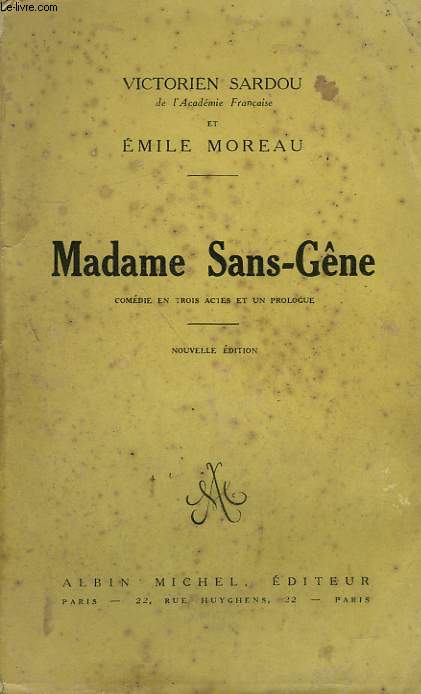 MADAME SANS - GENE.