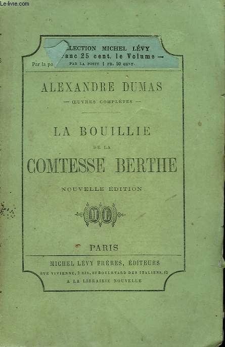 LA BOULLIE DE LA COMTESSE BERTHE.
