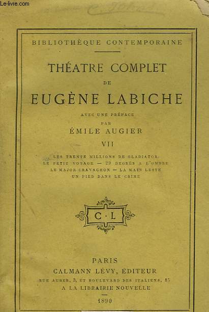 THEATRE COMPLET DE EUGENE LABICHE. TOME 7.