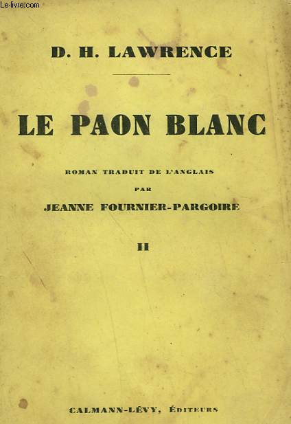 LE PAON BLANC TOME 2.