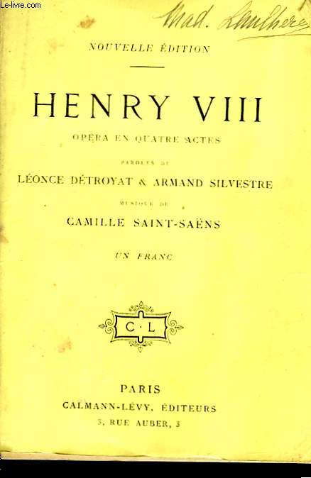 HENRY VIII.