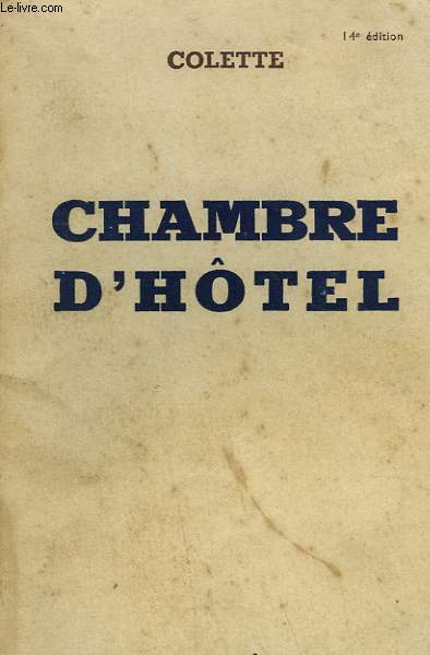 CHAMBRE D'HOTEL.