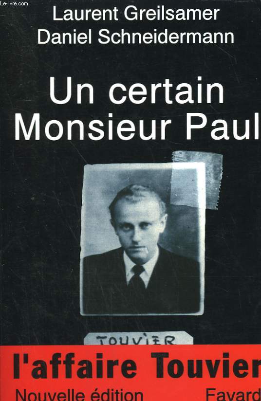 UN CERTAIN MONSIEUR PAUL.