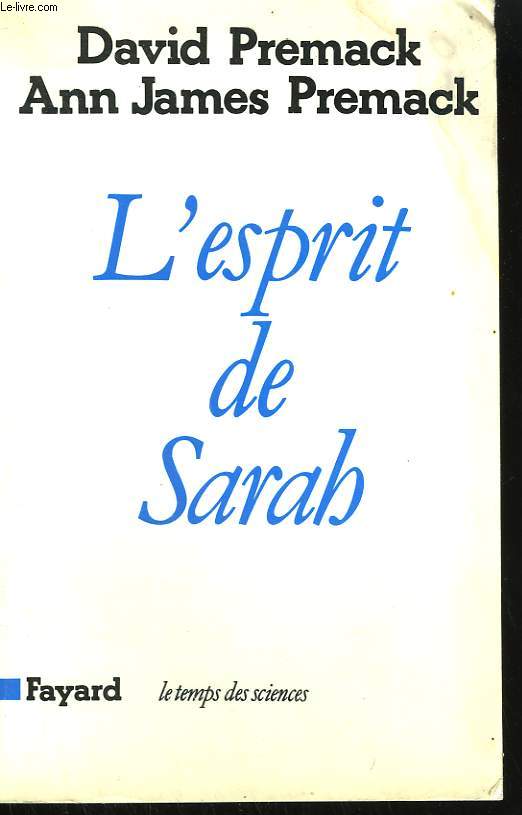L'ESPRIT DE SARAH.