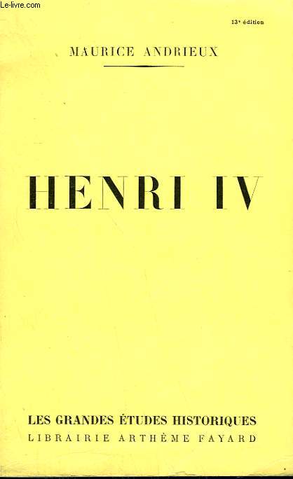 HENRI IV.