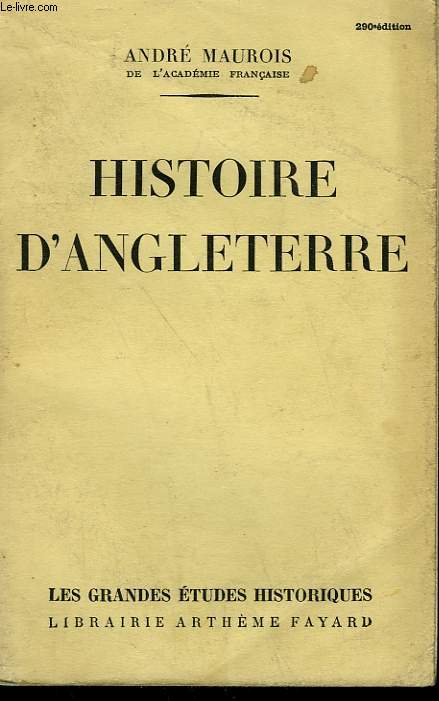 HISTOIRE D'ANGLETERRE.